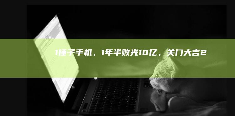 1.锤子手机，1年半败光10亿，关门大吉2.金立手机，8年欠下200亿，老板跑路锤子手机老板「1.锤子手机，1年半败光10亿，关门大吉2.金立手机，8年欠下200亿，老板跑路」